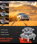 Two Pack Rear Wheel Bearing And Hub Assembly With Five Lug For Your Toyota RAV4 2006 2012 4WD, 2013 2018 AWD, And Lexus NX200t