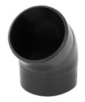 Two And A Half Inch 45 Degree Dust Collection Elbow Connector Made Of ABS Plastic Airtight Seal For Hoses And Ductwork Must Have Pro Grade Dust Collection Fitting For Shop And Woodworking Projects.