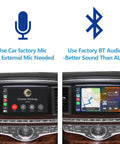 Infiniti QX60 QX80 Q70 And Nissan Pathfinder Armada 2017 2018 2019 Wireless CarPlay And Android Auto Module with OEM screen upgrade