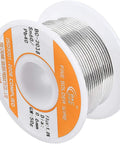 Helping Hand With Magnifying Glass For Soldering, Includes Bonus 60-40 Tin Lead Rosin Core Solder Wire spool on white background