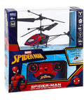 Boxed Spider Man RC Helicopter For Kids 8 Plus Easy Fly Remote Control Toy With LED Lights Tough Build Durable Polymer Body Coaxial Rotors And Rear Rotor Spiderman Toy For Indoor Outdoor Fun.
