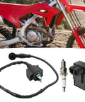 Honda CDI Box Igniter With Ignition Coil And Spark Plug Replacement Kit For CRF80F CRF100F XR80R XR100R 1992-2013