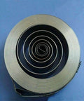 Top view of Heavy Duty Compression Spring Constant Forced Flat Coil Spiral Power Spring 0.4mm Thick 11mm Wide 3600mm Long Corrosion Resistant Steel