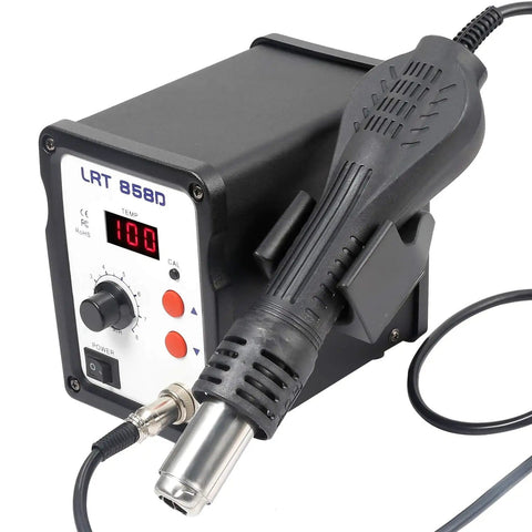 700W Digital Hot Air Rework Station For SMD Soldering Fast Heat Up Precise And Stable Temperature Adjustable Dope Air Flow