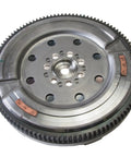Heavy Duty Dual Mass Flywheel Direct Swap Fit 2009 Through 2013 Hyundai Kia Forte Optima Sonata Sportage Tucson 2.4 L R4 straight bolt on drivetrain unit, detailed view.