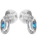 Customizable Gemstone Earplugs With 21 dB Noise Reduction For Clear Hearing At Concerts, Raves, Motorcycles, Sports Events And Festivals