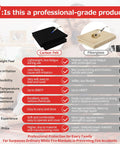Comparison of carbon felt and fiberglass for Pro Grade Heavy Duty Welding Blanket Fireproof Carbon Felt 5mm Soldering Mat