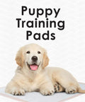 Extra Large Disposable Underpads 36 X 36 Inches Pack Of 50 Ultra Heavy Absorbent Incontinence Bed Pads with a puppy.