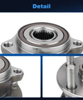 Detailed views of Direct Fit Front Wheel Bearing and Hub Assembly for Subaru Legacy and Outback 2005 to 2014