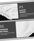 Close-up of Hardcore Canvas Arm Sleeves For Sandblasting And High Pressure Setup showing elastic design and premium material.