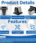 279570 Dryer Door Catch Kit Replaces 14205029 durable latch assembly with high wear resistance and operational stability