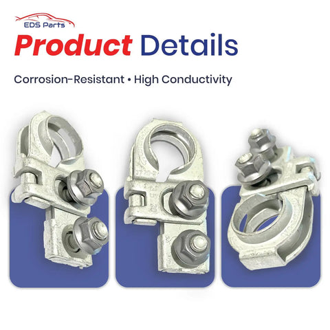 Positive Battery Terminal Connector Replacement For Hyundai Kia Genesis Jeep Chrysler Vehicles Tin Plated Copper Alloy