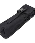 Black 9-inch Heat Resistant Suppressor Pouch For Rifles And Pistols Melt Proof Insulation Holster Safe Silencer Storage Tactical Gear