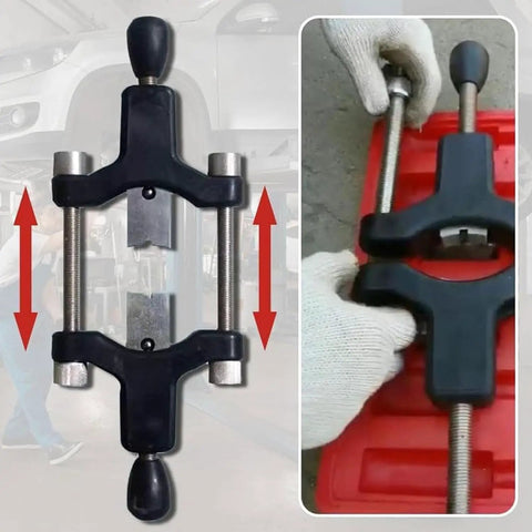 Easy To Use Universal Half Shaft Sleeve Thread Corrector Repair Tool Kit Fits 30-110mm Durable High-Quality Material For Seamless Jobs And DIY Enthusiasts Get Your Car Running Smooth With This Pro Gear Today. steel axle thread repair tool, 30-110mm, in use