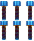 Ultra Lightweight Titanium Bolts M6x18 Hex Socket Screws For Beefed Up Weight Critical Upgrades On MTB Road Bikes And Motorcycles