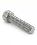 3/8 X 1 Socket Head Cap Screws 10 Pack Built From Solid 304 Stainless Steel loaded with full threads shown side view.