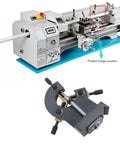 Heavy Duty Wood Lathe Steady Rest For 0618 7x12 7x14 Lathes mounted on lathe for stable woodturning support.
