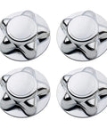 Four Pack 7 Inch Chrome Center Hub Caps For Ford F 150 1997 2003 And Expedition 1997 2002 Fits 14mm Lug Nuts Only