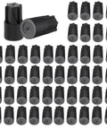 50 Pack Waterproof Wire Nut Connectors Set For Outdoor Lighting And Irrigation Valves, black weatherproof caps