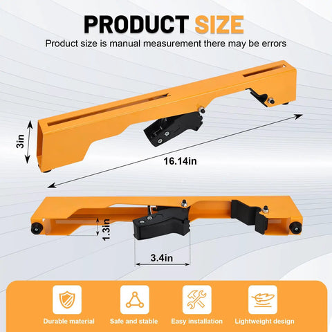 Two Pack Heavy Duty Miter Saw Mounting Brackets For DW723 DWX723 DWX724 DWX725 And Similar Saws Universal Mounting Hardware