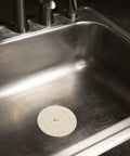 5 Inch Flat Suction Rubber Sink Stopper Fits Most Kitchen And Bathroom Sinks And Tub Drains White Durable Rubber