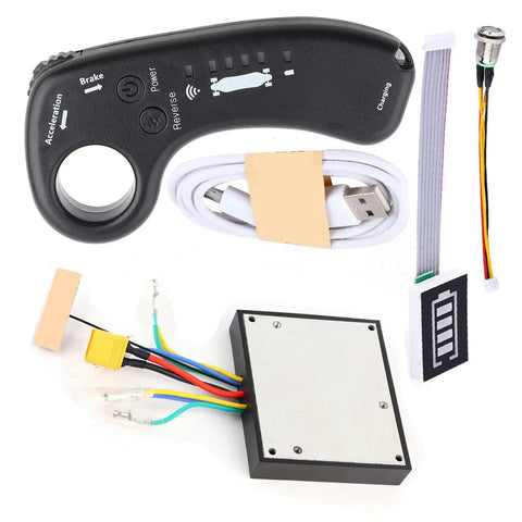 Electric Skateboard Dual Drive Esc Replacement With Remote Control For Longboards And Riders High Power Performance Upgrade