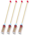 Washer Suspension Rods Twenty Seven Point Six Inch Precision Fit For WA54R7200AV US And WA54R7200AW US Replacement Parts To Cut Noise And Vibrations And Say Bye To Racket For Your Samsung Front Load Laundry Quiet And Running Smooth. 4 steel rods