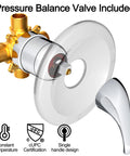 8 Spray Bathtub And Shower Faucet Combo With Dual Shower Heads And Slick Magnetic Handheld 2 In 1 Tub And Shower Trim Kit Chrome Finish Valve Included Easy Upgrade For Modern Bathrooms