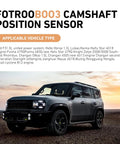 High Temperature Resistant Camshaft Position Sensor Drop In Replacement for quick starts and smooth idles in vehicles.