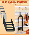 18 Piece Heavy Duty Rafter Hanger Hook Set S Shaped Galvanized Steel No Screws Required For Easy Garage Organization