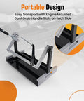 Motorcycle Engine Stand for Vertical Single Cylinder 2 Stroke or 4 Stroke Engines, DIY Ready with portable design