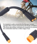 Electric Scooter Y Splitter Cable Adapter With High Current Capacity For Commuters And Urban Riders, 1 To 2 Wire Connector