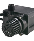 Compact Submersible Pump For Small Ponds And Fountains, 115 Volt Direct Drive, 1/28 HP, 475 GPH, 15 Ft Cord, Epoxy Encapsulated, Black