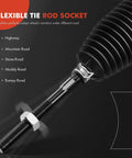 Close-up of flexible tie rod socket from Electronic Power Steering Rack And Pinion For Toyota Sienna 2011 2020 FWD
