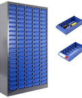 100 Drawer Nuts And Bolts Organizer Cabinet With 26 Inch By 9 Inch By 46 Inch Storage Pro Grade Heavy Duty Tall Parts Cabinet for tools visible