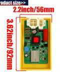 Adjustable High Performance DC CDI Box For GY6 Scooters And ATVs With 6 Pin Connector Timings Adjustable, product size visible
