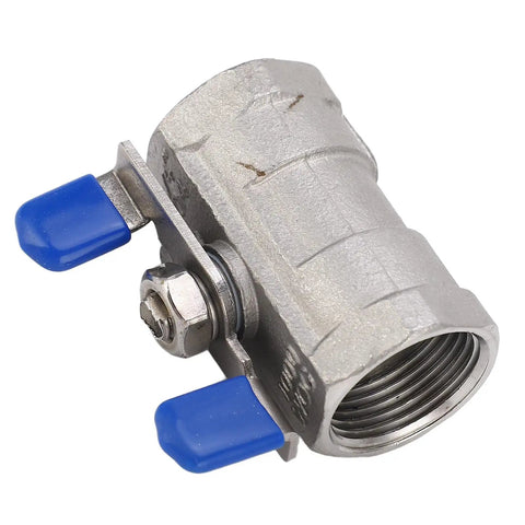 Rock Solid 3/4 Inch Stainless Steel Ball Valve With Female Thread Pipe Fitting For Water And Gas Lines Built Tough Daily Driver 304 Corrosion Resistant Heavy Duty Plumbing Hardware Easy Turn Handle