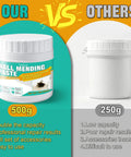 Comparison of Premium Drywall Repair Kit With Fast Drying Spackle Paste 500g vs 250g showing features and benefits.