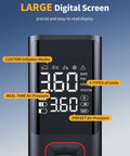 On The Go Cordless Tire Inflator Portable Air Compressor 150 PSI Auto Shutoff LED display with pressure settings screen