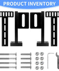 Heavy Duty Headboard Brackets For Adjustable Beds Slick Adjustable Frame Mounts Straight Easy Install, include mounting kit and hardware.