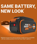 Score This Massive Double Pack Of 4.0Ah Lithium Ion Batteries Built For 20V And 40V Cordless Power Tools To Serve Real Deal Runtime And Smart Thermal Guards Keeping Your Gear Chugging Smoothly, showcasing battery features.