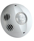 Ceiling Mount Occupancy Sensor With Multi Technology For Smart Lighting 180 Degree Detection 500 Sq Ft Coverage Auto Adjusting Sensitivity Photocell Day Night Logic Ideal For 500 To 2000 Sq Ft Spaces White OSC05 M0W