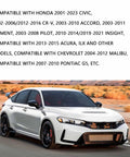 White car compatible with Brake Caliper Pin Bushing Kit Fits Honda Chevy Pontiac And More Rubber Caliper Slide Pins Boots Sealing Replacement Durable Caliper Rebuild Kit For Automotive Brake Hardware.