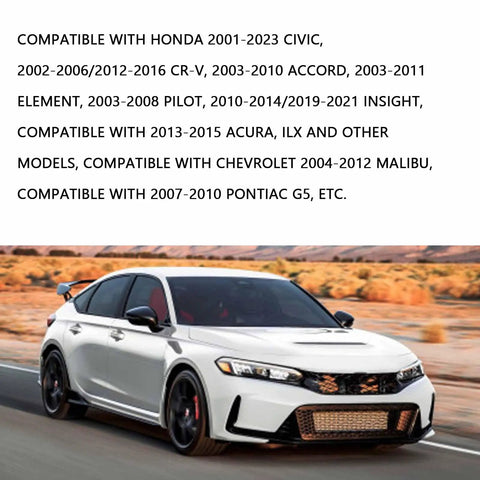 White car compatible with Brake Caliper Pin Bushing Kit Fits Honda Chevy Pontiac And More Rubber Caliper Slide Pins Boots Sealing Replacement Durable Caliper Rebuild Kit For Automotive Brake Hardware.
