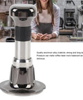 Premium Aluminum Alloy Coffee Tamper With Constant Force Hand Press, 2.3 inch ergonomic tool for evenly packed espresso grounds.
