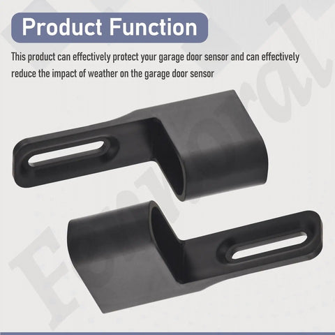 Two Pack Garage Door Sensor Sun Shield Protector Covers For Cham-Berlin 41A5034 820CB And LiftMaster 801CB-P Sensors, Weatherproof Shielding That Keeps Sun Glare And Debris Off, Covers Only No Sensors Included
