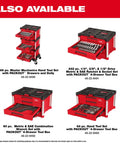 Premium Shop Rig Ready 366 Piece Master Mechanics Hand Tool Set With Heavy Duty 12 Drawer Rolling Cart and Molded Foam Trays displayed in red and black.