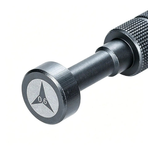 Heavy Duty 0.6mm Triwing Screwdriver Equipped With A Smooth Swivel Spin Cap crafted from aerospace aluminum, showcasing precision tip.