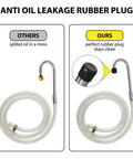 Sierra Squad 20 Gallon Waste Oil Drain Tank with anti oil leakage rubber plug for clean fluid transfer and garage use.