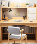 Rock Solid Electric Standing Desk L Shaped Computer Workstation With Nifty Storage Drawers Smooth Memory Height Presets For Your Premium Heavy Duty Boss Setup with wooden shelves and lamp.